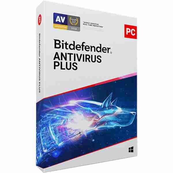 Bitdefender Antivirus Plus 1 year / 1 PC