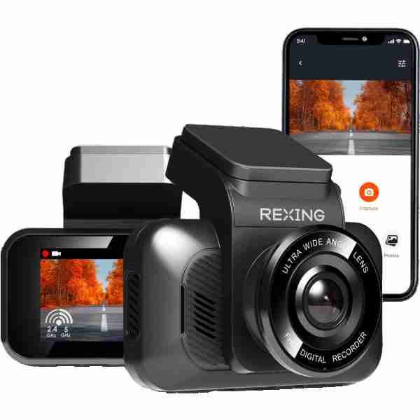 Rexing V55 Dash Cam â€“ 4K Modular Capabilities
