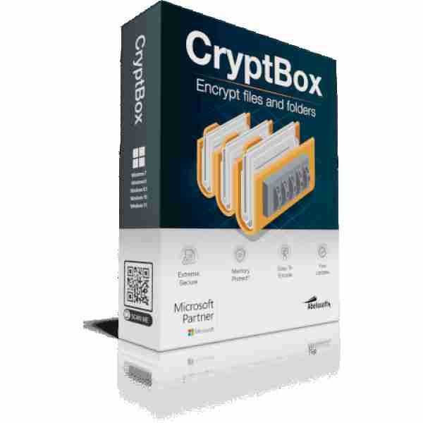 alt=Abelssoft CryptBox: Secure your files with this encryption software. Keep your data safe and accessible only to you.