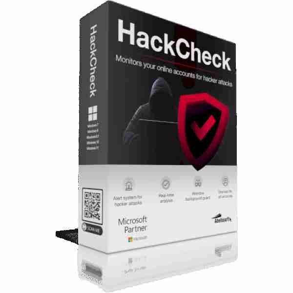 alt=hackcheck - the ultimate security software for your computer by Abelssoft. Protect your system with ease.