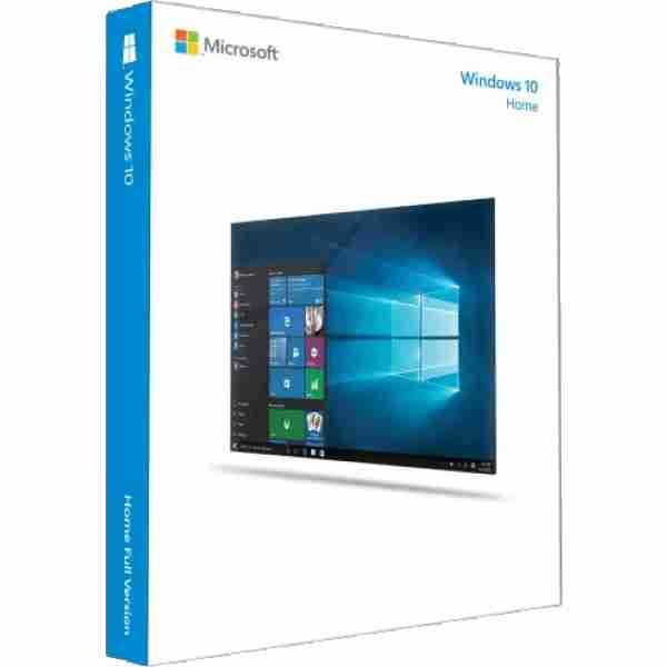 alt=Microsoft Windows 10 Home - 1 PC: The latest version of Windows operating system for personal use on a single computer.