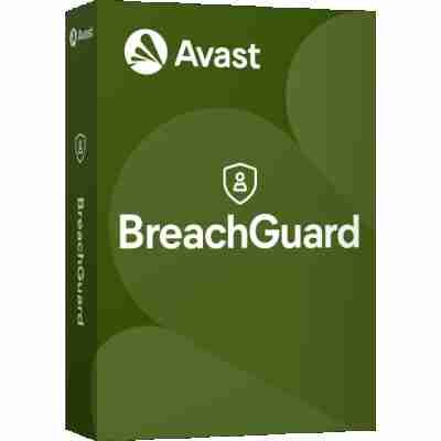 alt=avast breachguard - 1 year: A cybersecurity software package providing protection against breaches and threats for one year.