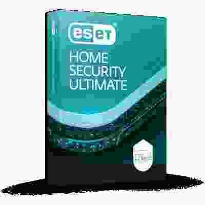alt=ESET Home Security Ultimate Box: A comprehensive home security solution for ultimate protection.