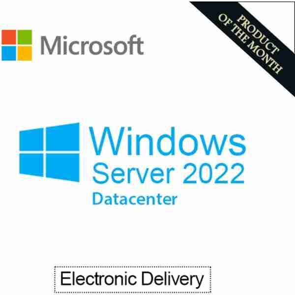 alt=Windows Server 2020 Data Center - 1 year. Additional information: Windows Server 2022 Datacenter.