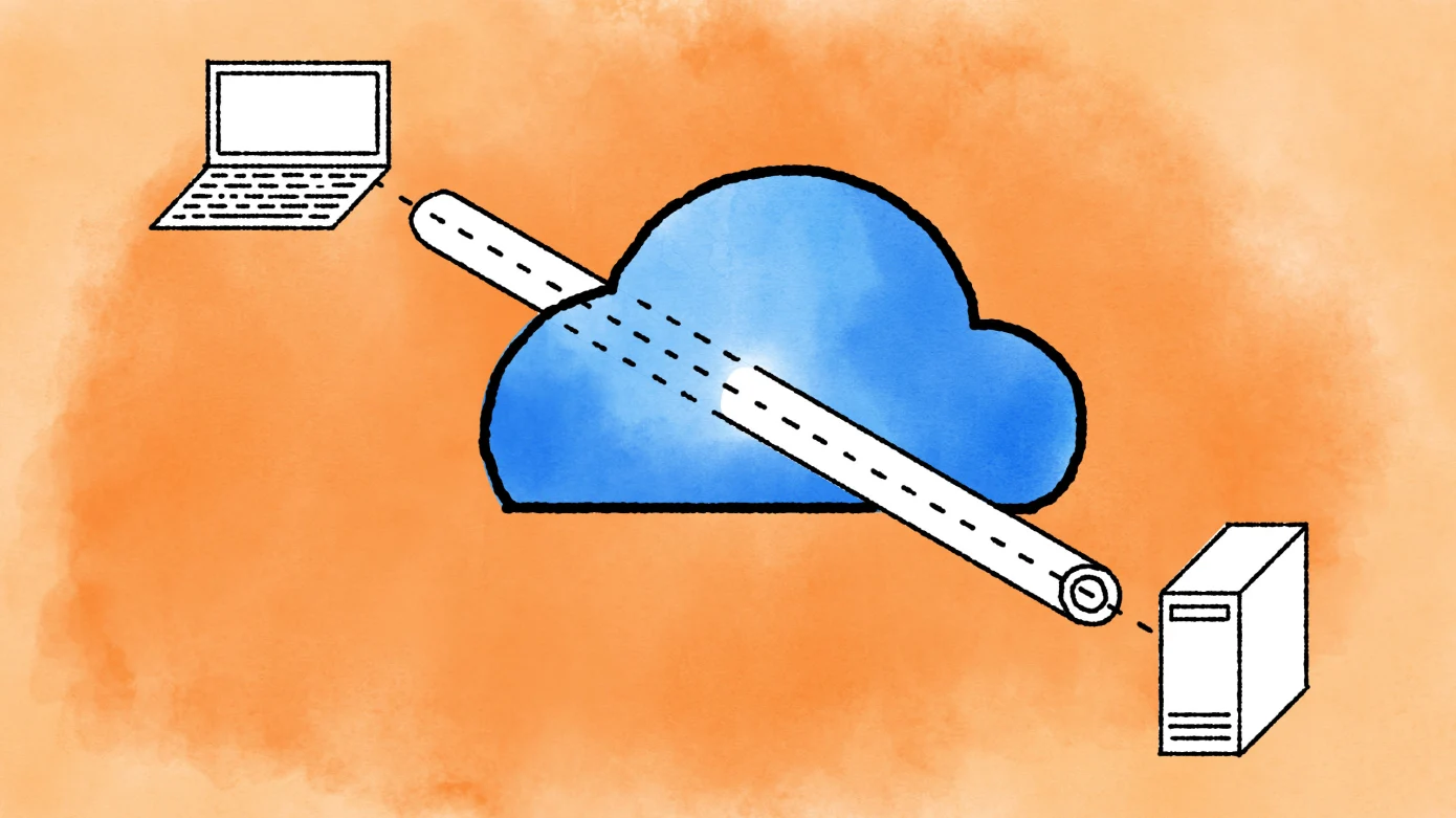 alt=Image: Step-by-step guide on migrating data from a cloud provider to a local server.