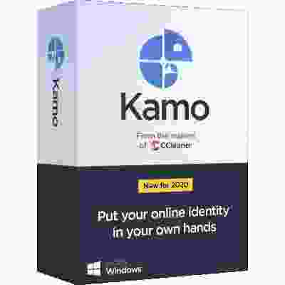 alt=Logo of CCleaner Kamo, an online identity management software