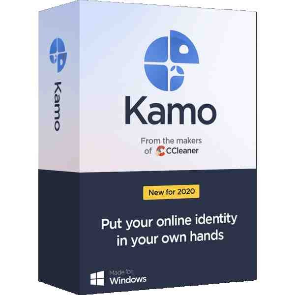 alt=Logo of CCleaner Kamo, an online identity management software