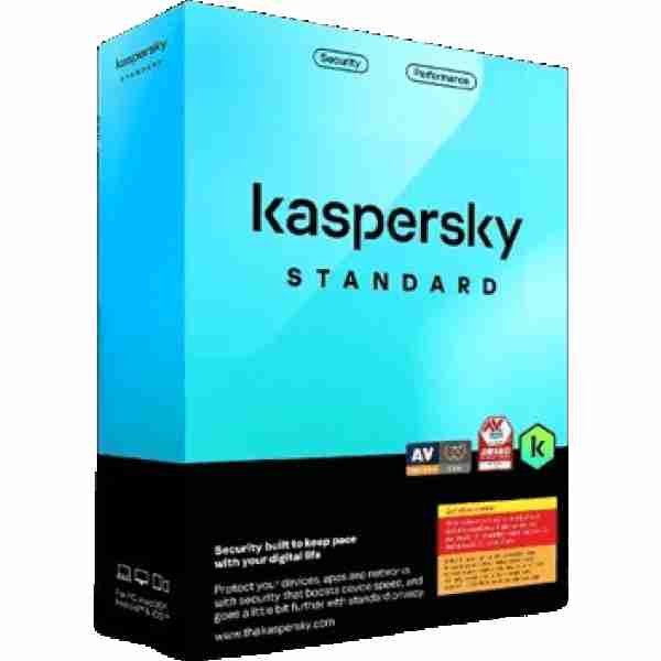 alt=1. Kaspersky Standard for Windows logo - a trusted cybersecurity solution for Windows users.
