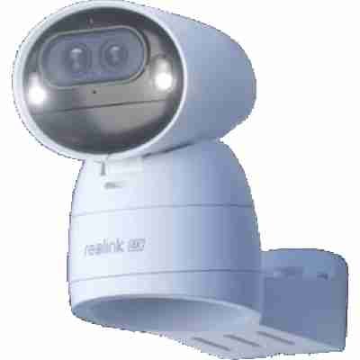 alt=1. An outdoor security camera securely mounted on a wall, monitoring the area for safety and surveillance purposes.