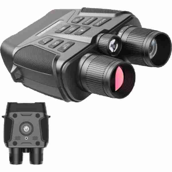 alt=Binoculars designed for use with camera, featuring Rexing technology for enhanced viewing experience.
