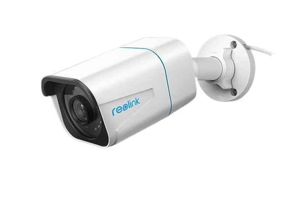 alt=1. Image of a Reolink IP camera being reconnected, showcasing the device and its setup process for optimal surveillance.