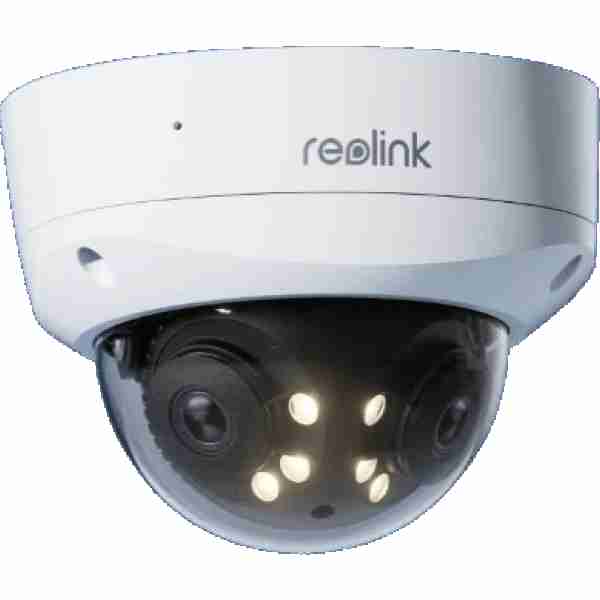 alt=1. Image of a Reolink IP camera being reconnected, showcasing the setup process for enhanced security monitoring.