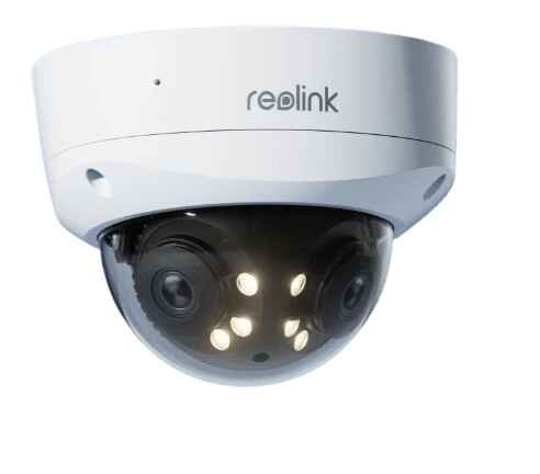 alt=1. Image of a Reolink IP camera being reconnected, showcasing the setup process for enhanced security monitoring.