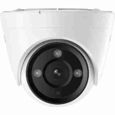 alt=1. Reolink IP camera positioned for optimal surveillance, showcasing its sleek design and advanced technology features.