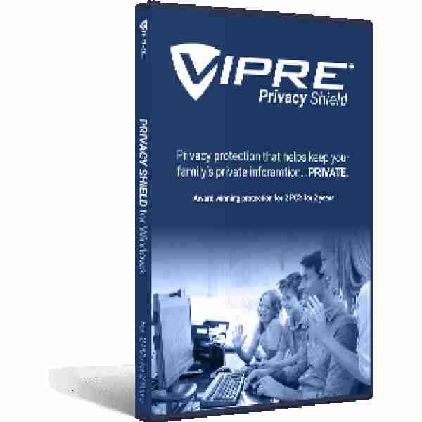 Alt= VIPRE Privacy Shield: Comprehensive privacy protection designed to safeguard your family's online activities and personal information.