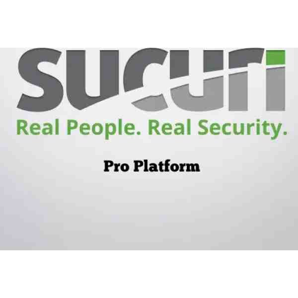 alt=Logo of Sucuri with the tagline "Real People. Real Security." and "Pro Platform" highlighted beneath it.